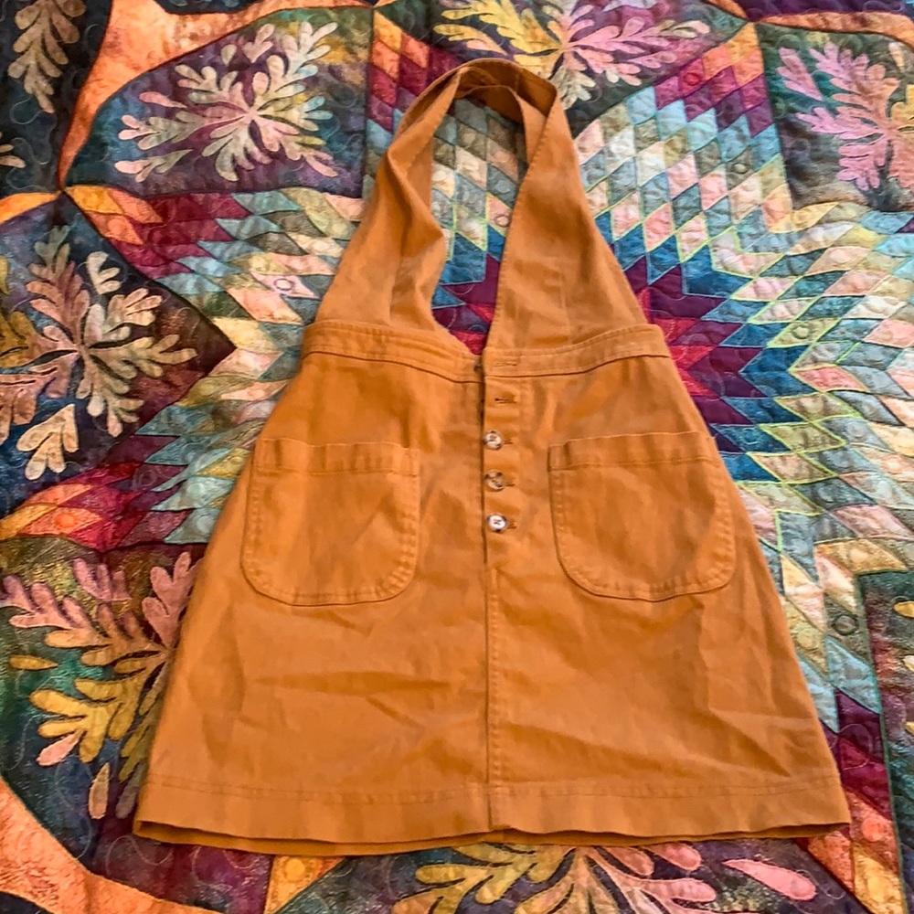 light brown dress